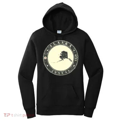 Juneau Alaska Retro Women's Hoodie