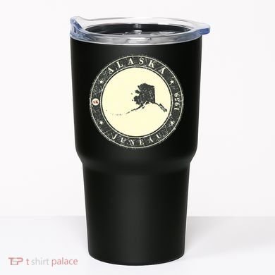 Juneau Alaska Retro Tumbler