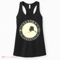 Juneau Alaska Retro Women's Tank Top thumb 0