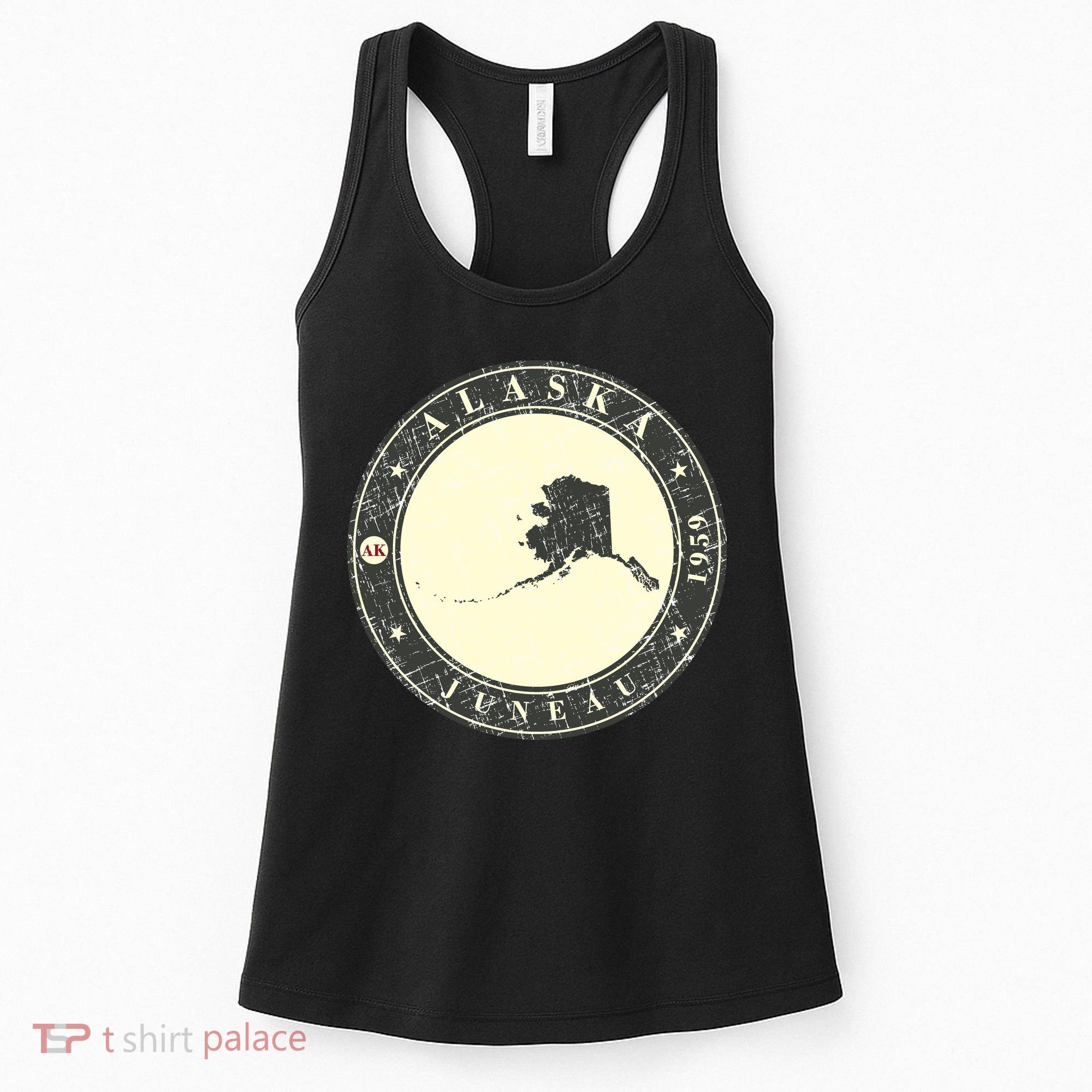 Juneau Alaska Retro Women's Tank Top