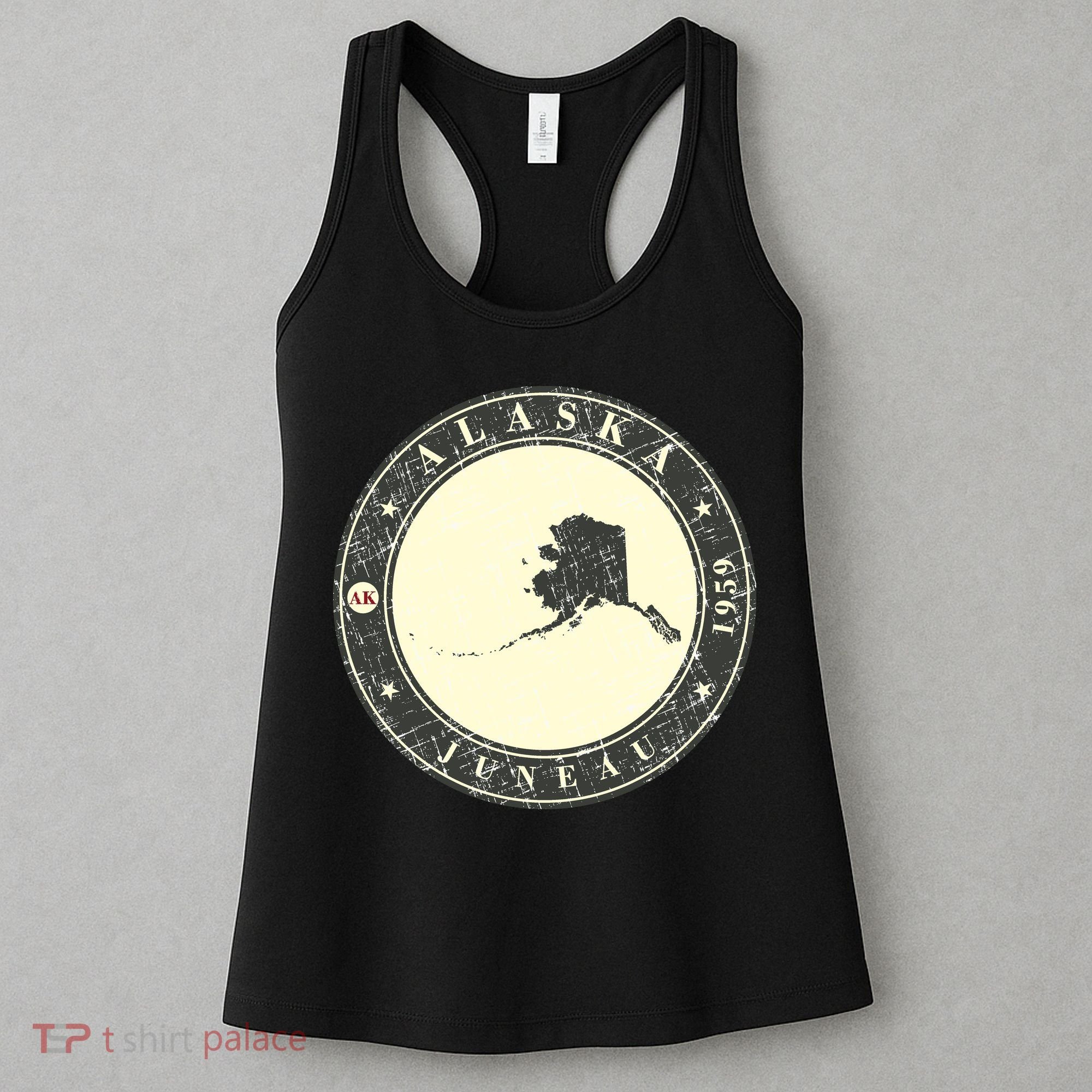 Juneau Alaska Retro Women's Tank Top