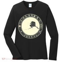 Juneau Alaska Retro Women's Long Sleeve Shirt thumb 0