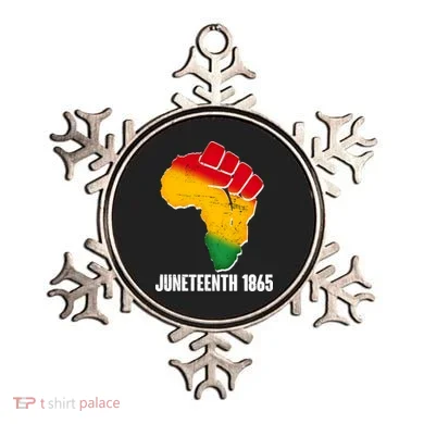 Juneteenth 1865 Africa Map Fist Ornament