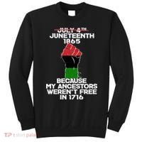 Juneteenth 1865 American African Freedom Day Sweatshirt thumb 0
