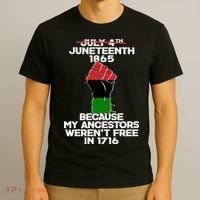 Juneteenth 1865 American African Freedom Day T-Shirt thumb 3