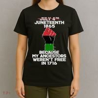 Juneteenth 1865 American African Freedom Day T-Shirt thumb 4