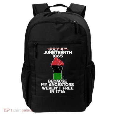 Juneteenth 1865 American African Freedom Day Backpack