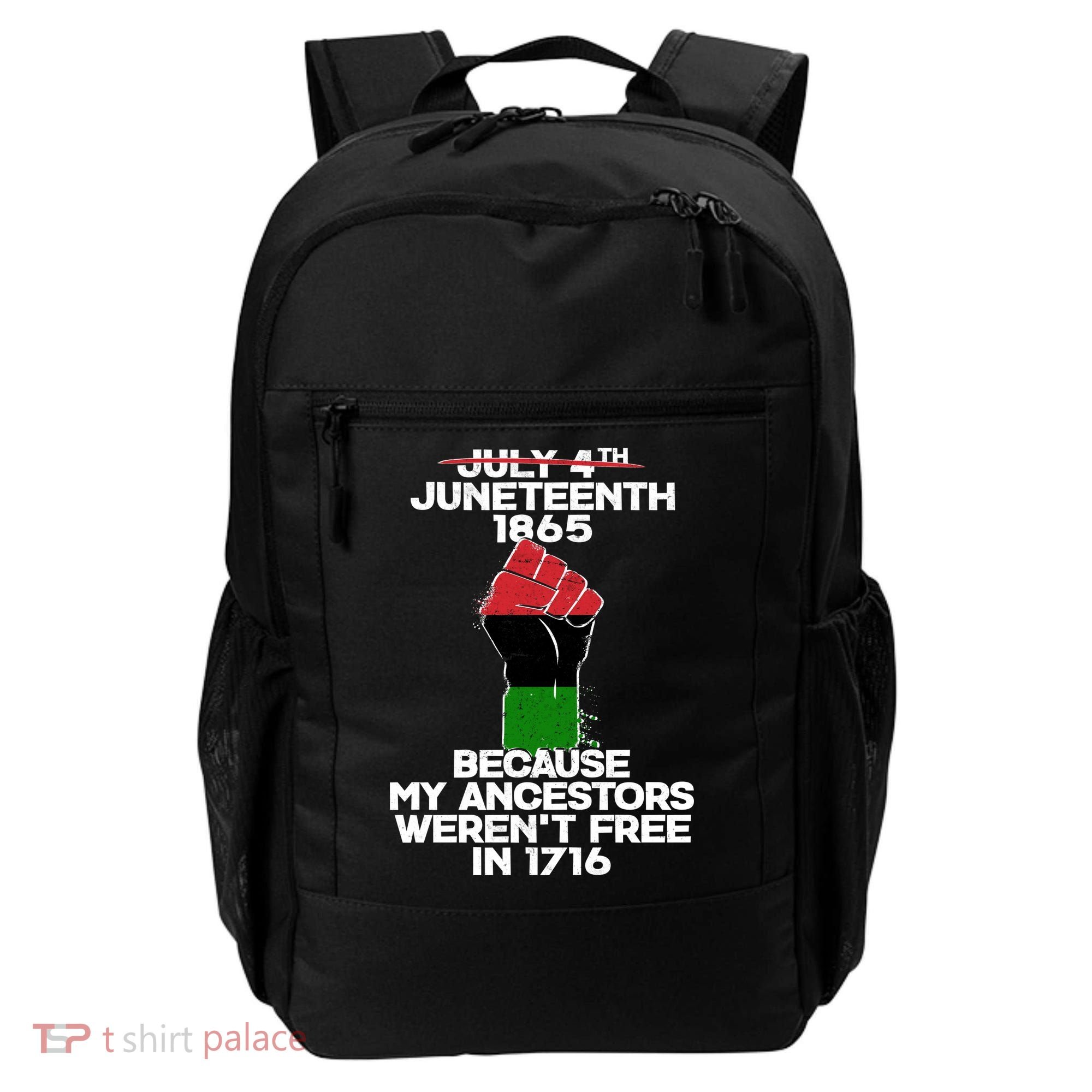 Juneteenth 1865 American African Freedom Day Backpack