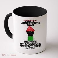 Juneteenth 1865 American African Freedom Day Coffee Mug thumb 0