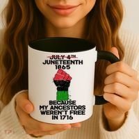 Juneteenth 1865 American African Freedom Day Coffee Mug thumb 3