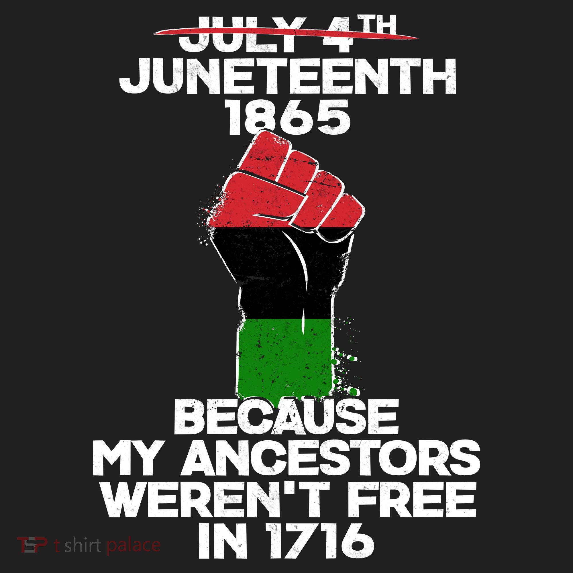 Juneteenth 1865 American African Freedom Day Tumbler