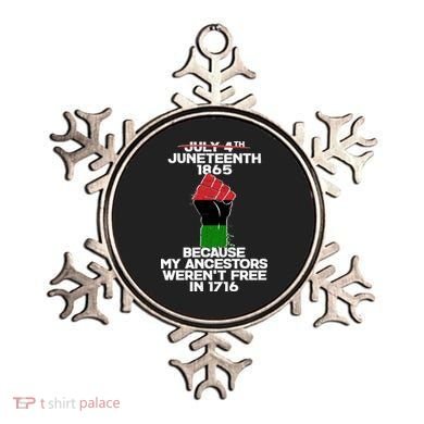 Juneteenth 1865 American African Freedom Day Ornament