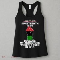 Juneteenth 1865 American African Freedom Day Women's Tank Top thumb 3