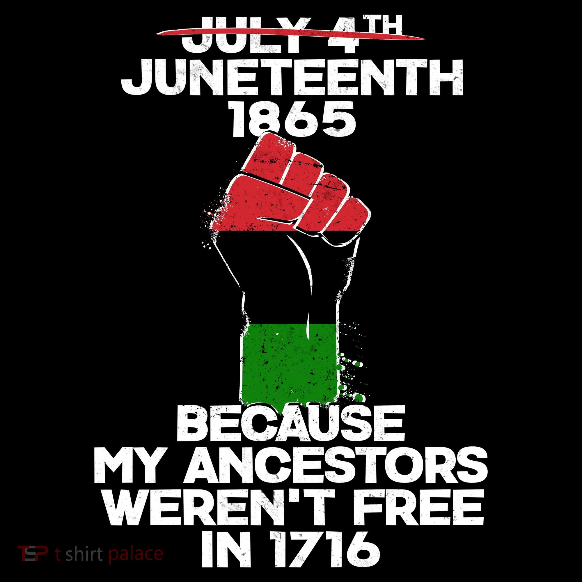 Juneteenth 1865 American African Freedom Day Women's Tank Top