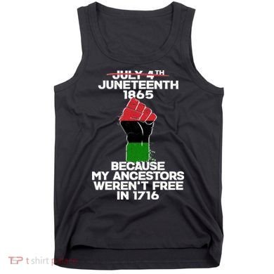 Juneteenth 1865 American African Freedom Day Tank Top