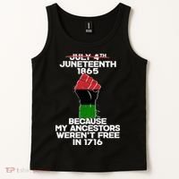 Juneteenth 1865 American African Freedom Day Tank Top thumb 2