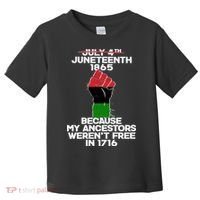 Juneteenth 1865 American African Freedom Day Toddler T-Shirt thumb 0
