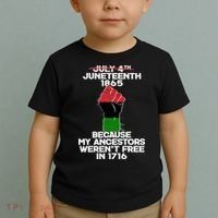 Juneteenth 1865 American African Freedom Day Toddler T-Shirt thumb 2