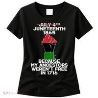 Juneteenth 1865 American African Freedom Day Women's T-Shirt thumb 0