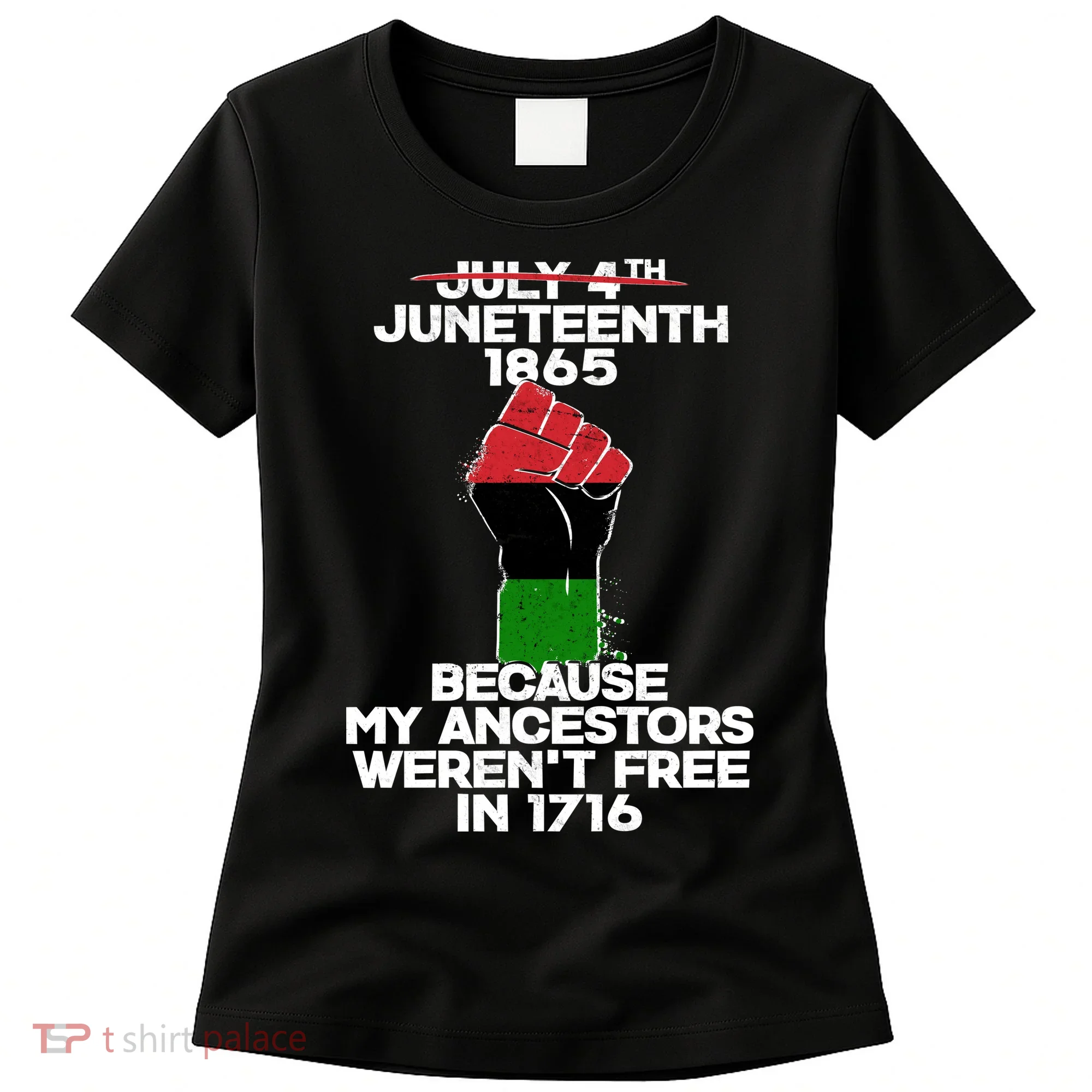 Juneteenth 1865 American African Freedom Day Women's T-Shirt
