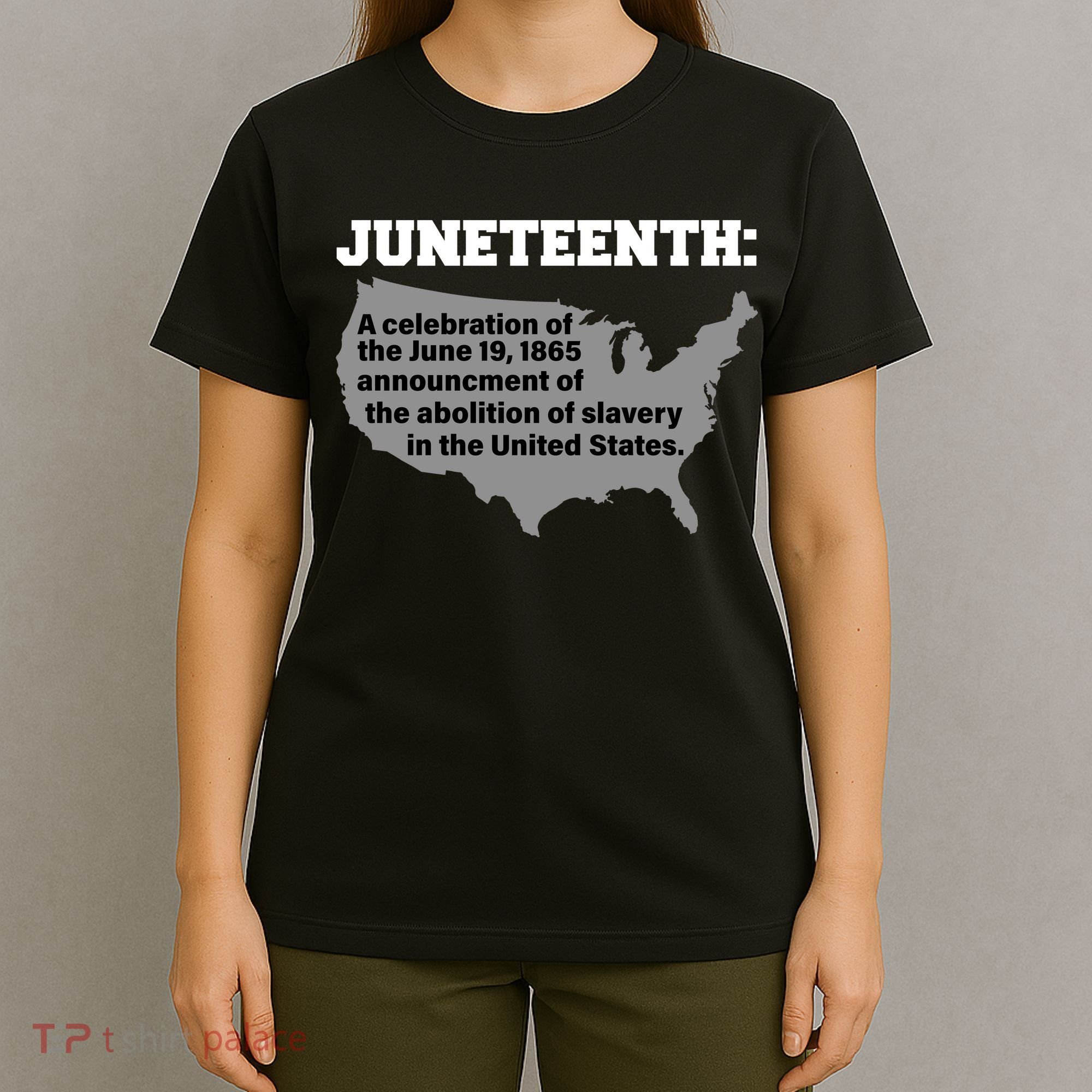 Juneteenth 1865 Celebrates Black African American T-Shirt