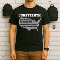 Juneteenth 1865 Celebrates Black African American T-Shirt thumb 6