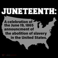 Juneteenth 1865 Celebrates Black African American T-Shirt thumb 7