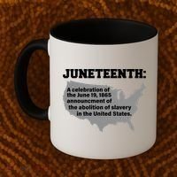 Juneteenth 1865 Celebrates Black African American Coffee Mug thumb 2