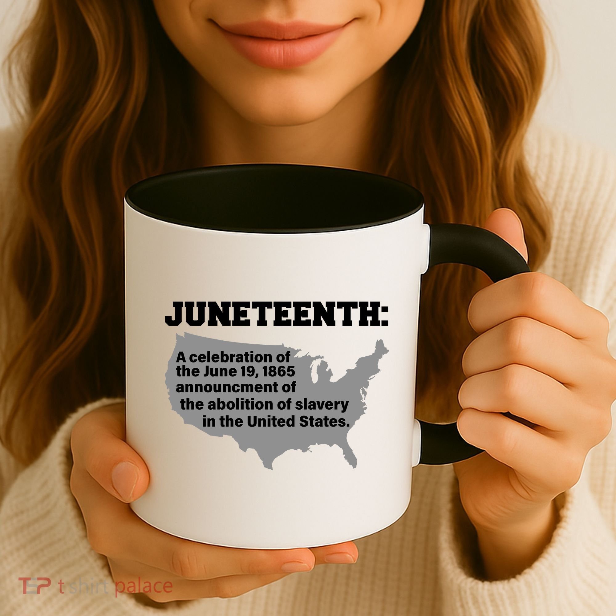 Juneteenth 1865 Celebrates Black African American Coffee Mug