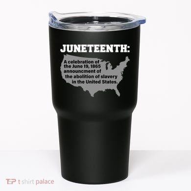 Juneteenth 1865 Celebrates Black African American Tumbler