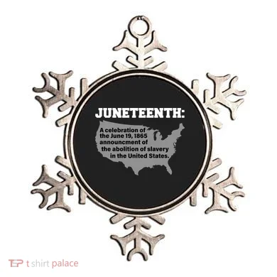 Juneteenth 1865 Celebrates Black African American Ornament