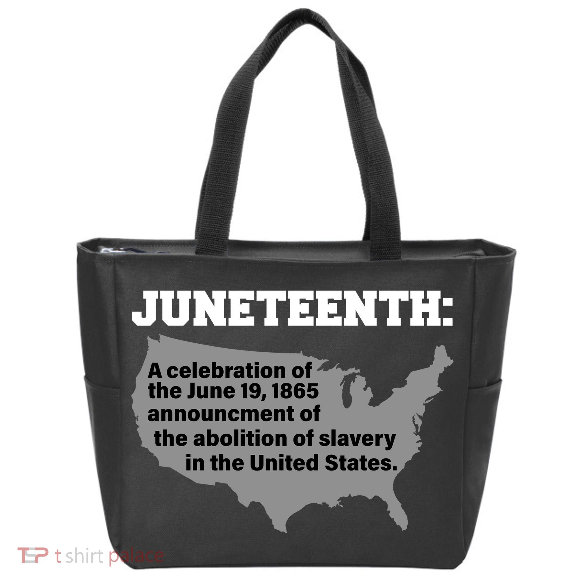 Juneteenth 1865 Celebrates Black African American Tote Bag