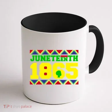 Juneteenth 1865 Independence Day Coffee Mug back