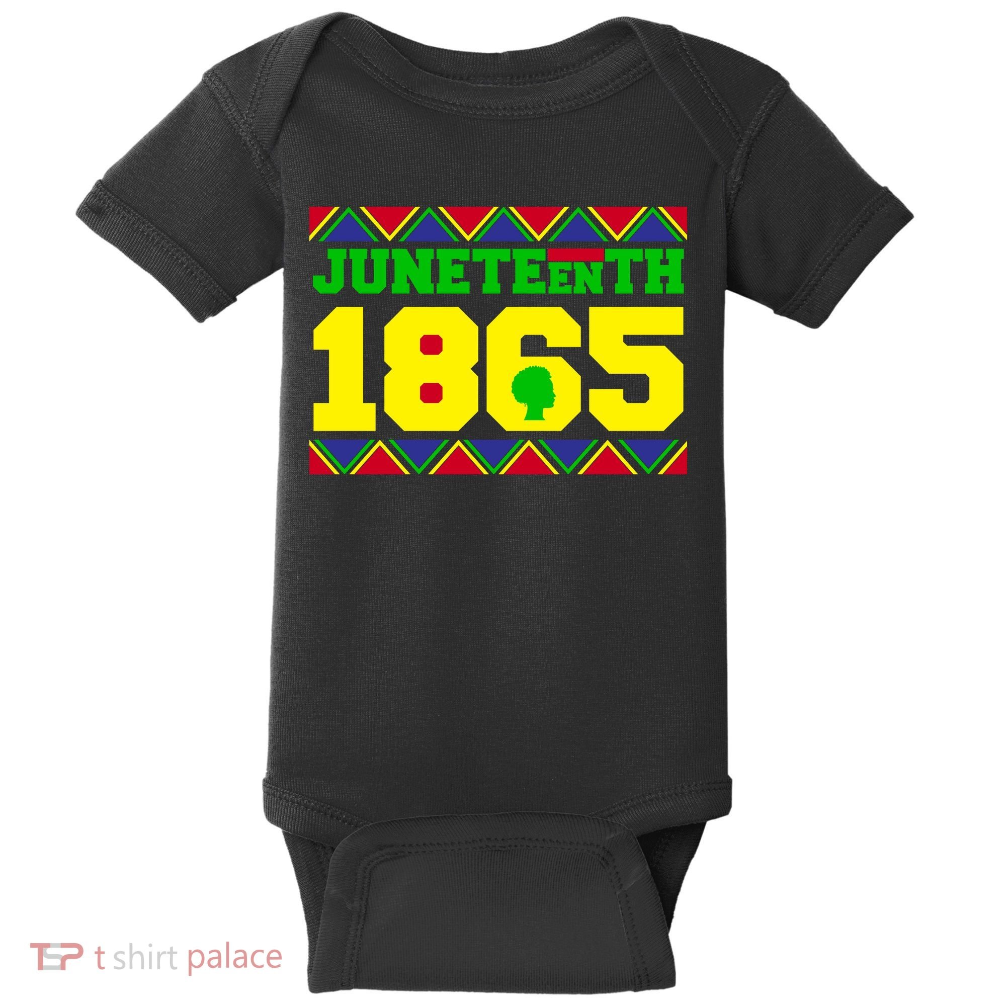 Juneteenth 1865 Independence Day Baby Bodysuit