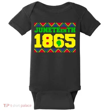 Juneteenth 1865 Independence Day Baby Bodysuit