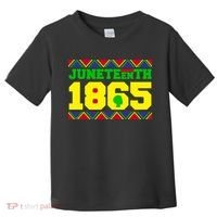 Juneteenth 1865 Independence Day Toddler T-Shirt thumb 0