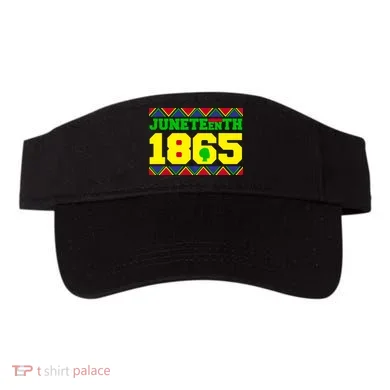 Juneteenth 1865 Independence Day Visor