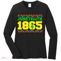 Juneteenth 1865 Independence Day Women's Long Sleeve Shirt thumb 0