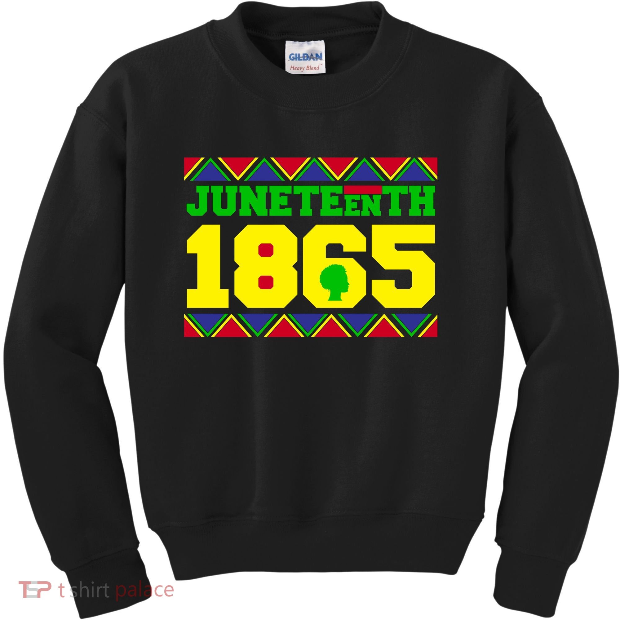Juneteenth 1865 Independence Day Kids Sweatshirt