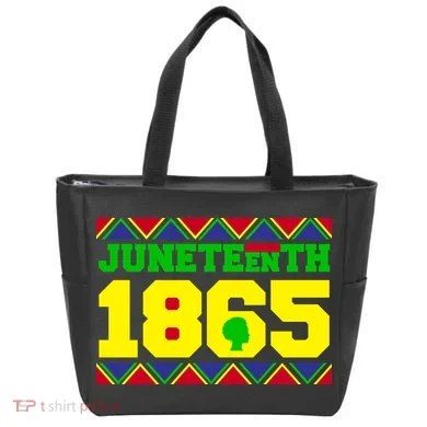 Juneteenth 1865 Independence Day Tote Bag