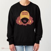 Juneteenth 1865 Stylish Black Woman Afro Baseball Cap Women's Sweatshirt thumb 0