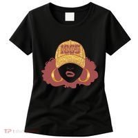 Juneteenth 1865 Stylish Black Woman Afro Baseball Cap Women's T-Shirt thumb 0