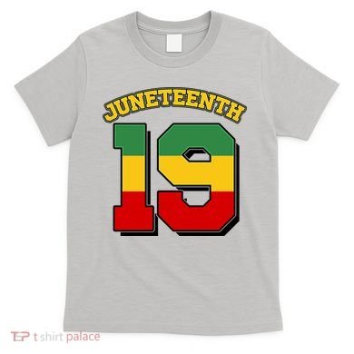 Juneteenth 19 Nineteen Jersey  T-Shirt
