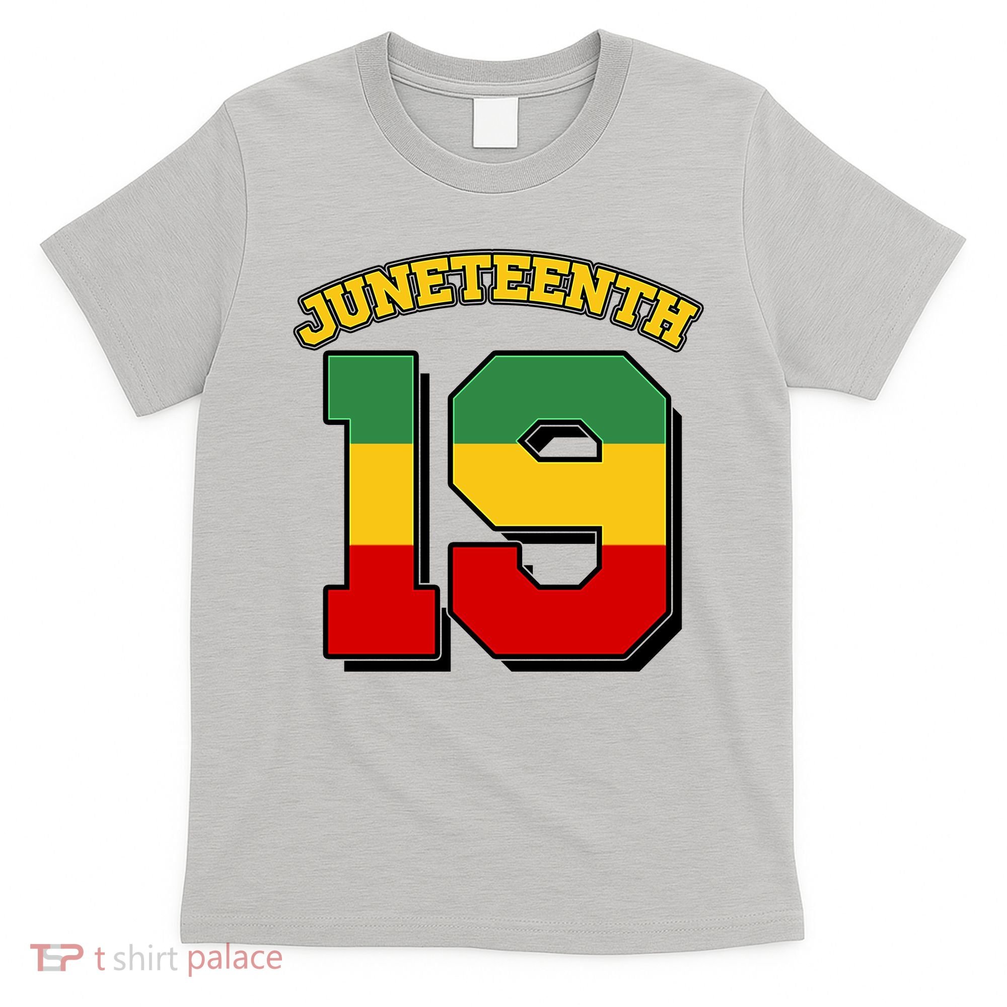 Juneteenth 19 Nineteen Jersey  T-Shirt