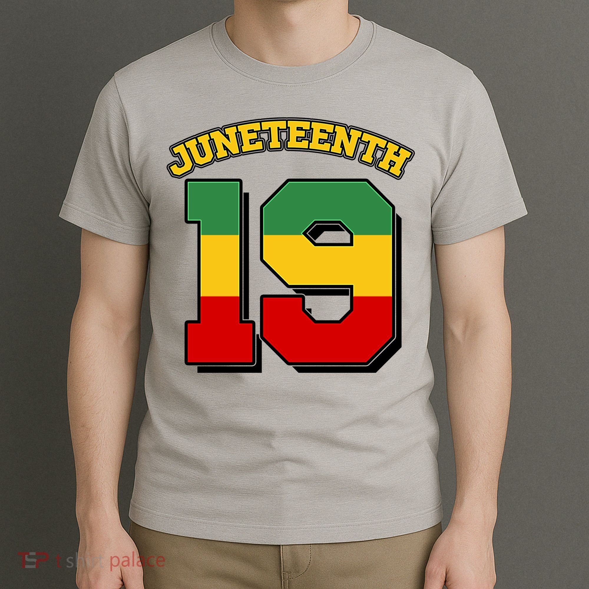 Juneteenth 19 Nineteen Jersey  T-Shirt