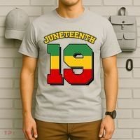 Juneteenth 19 Nineteen Jersey  T-Shirt thumb 6