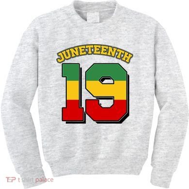 Juneteenth 19 Nineteen Jersey  Kids Sweatshirt