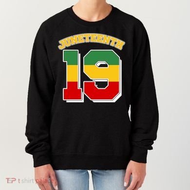 Juneteenth 19 Nineteen Jersey  Women's Sweatshirt