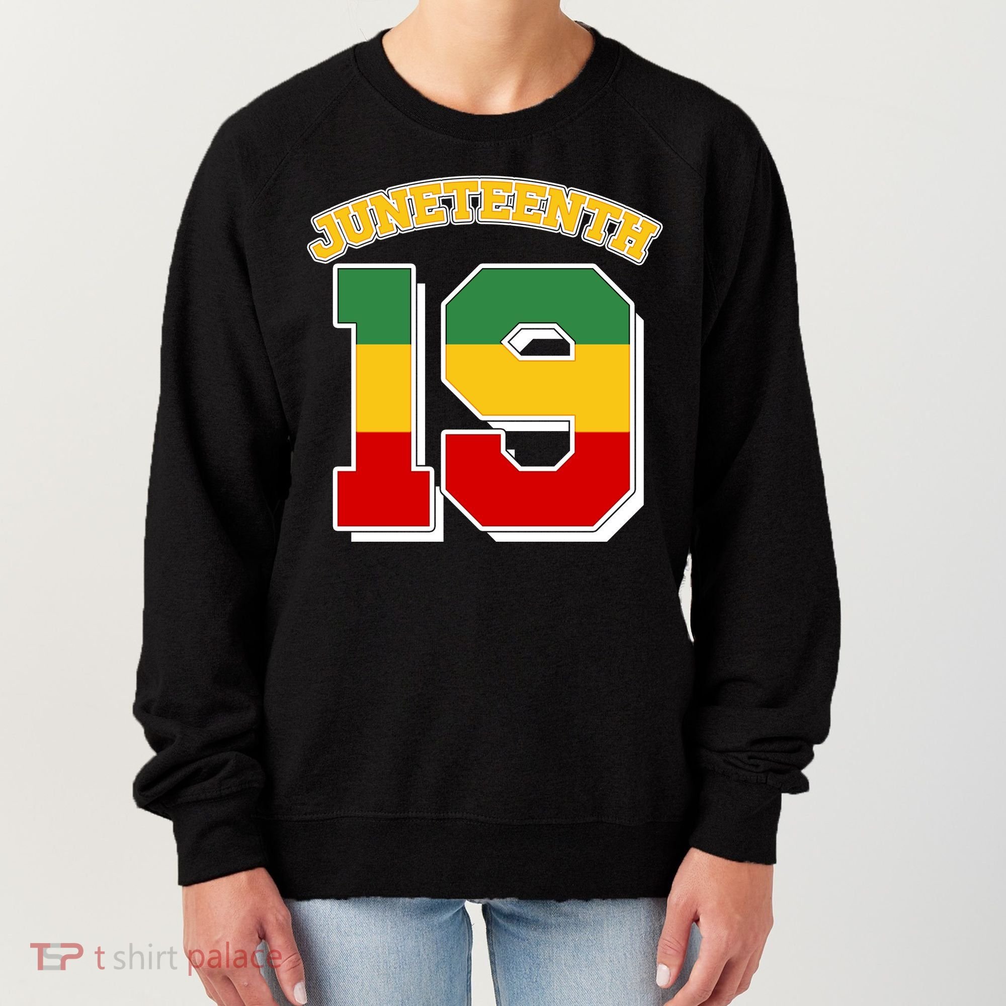Juneteenth 19 Nineteen Jersey  Women's Sweatshirt