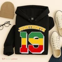 Juneteenth 19 Nineteen Jersey  Hoodie thumb 4